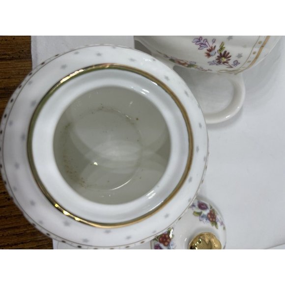 Grace’s Teaware Pink Floral Flowers. Sugar and Creamer Teacup - Picture 12 of 12